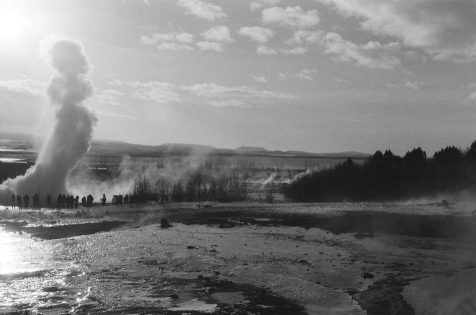 Geothermal ground in Iceland