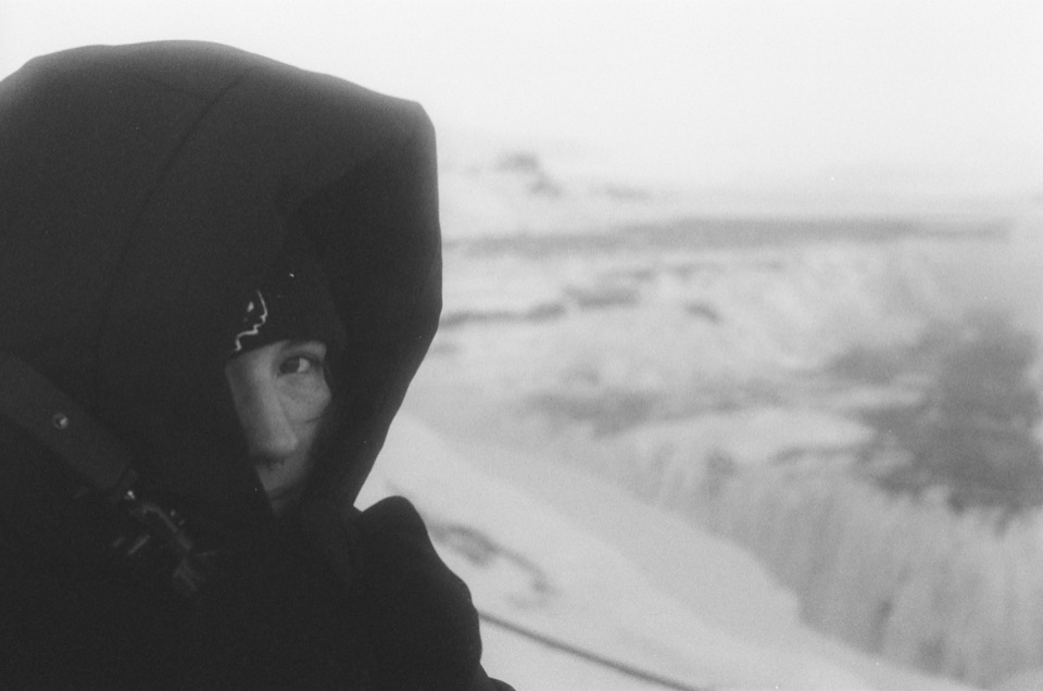 Cliffs and water at Gullfoss