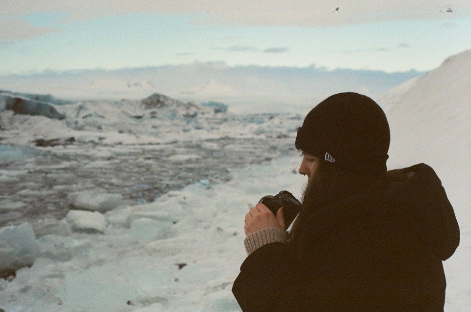 Glacial lagoon at Jökulsárlón